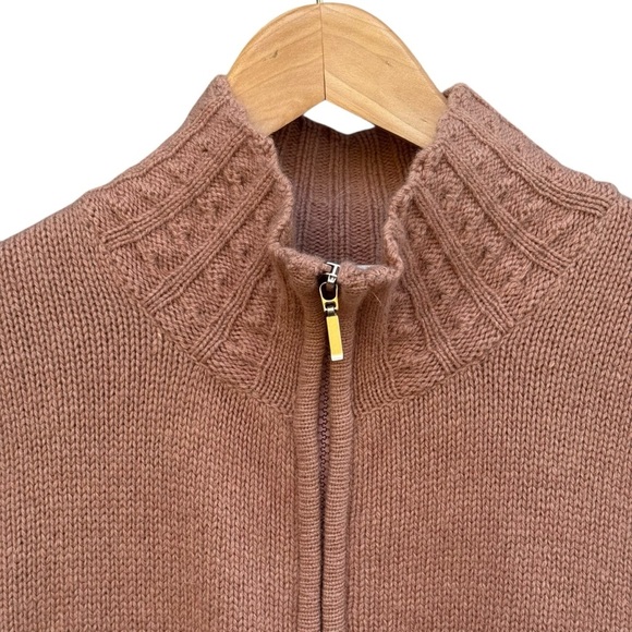 Vtg ALPS Womens Lamdswool Angora Sweater Womens Cardigan Cottagecore  Luxury S - Picture 3 of 16